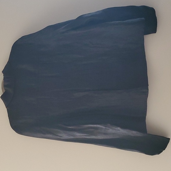 Croft & Barrow jacket womens size large BLACK button down black womens - Picture 4 of 14